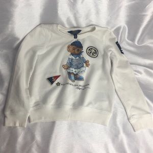 Nautical Polo Bear Ralph Lauren Cotton Sweater